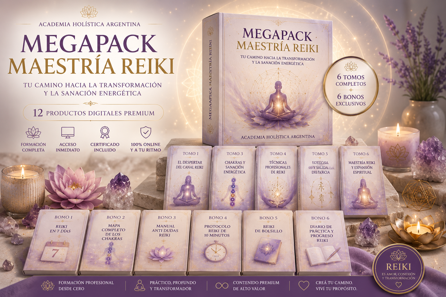 MEGAPACK MAESTRIA REIKI